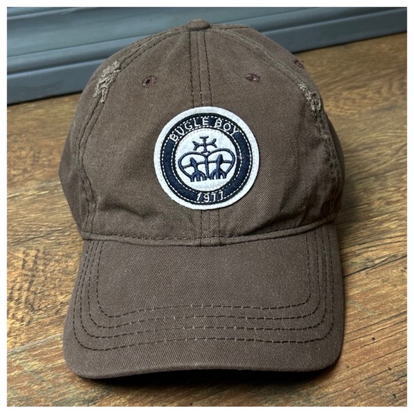 Bugle Boy Distressed Canvas Hat - Picture 4 of 9